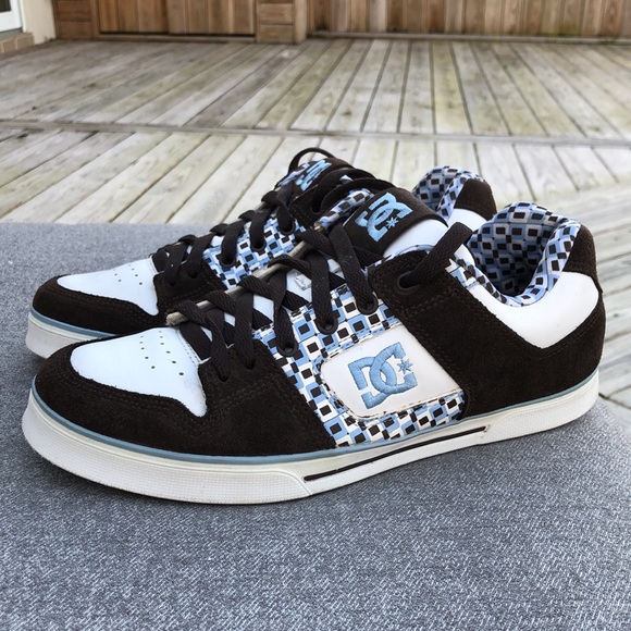 DC Shoes - DC / Vintage Leather & Suede Skate Shoes / WORN ONCE!